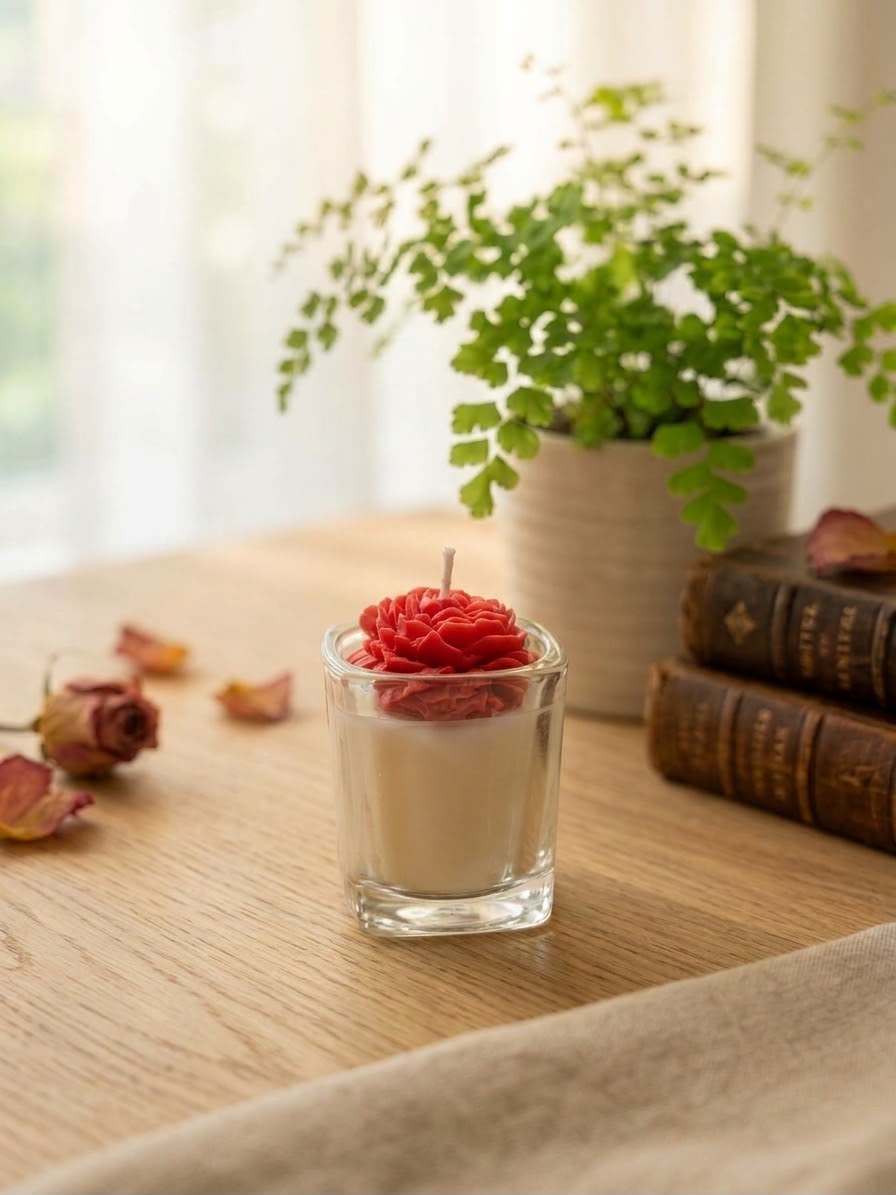 Rose Bloom candle